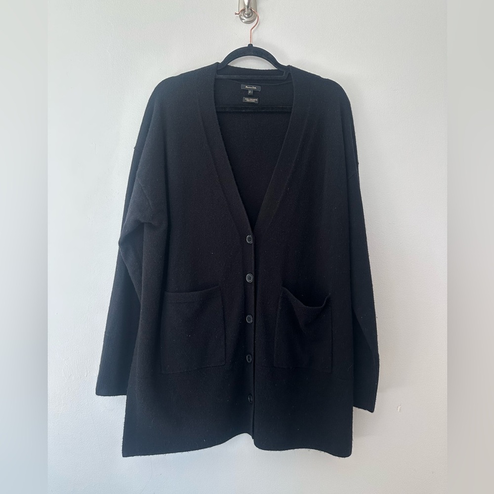 Massimo Dutti Black Women's Cardigan